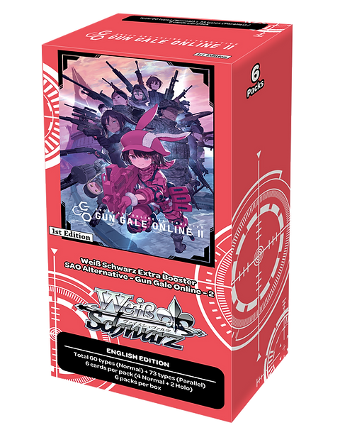 Weiss Schwarz Gun Gale Online 2 Extra Box | Gamers World Chicago