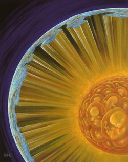 198 - Unruhige Erde 1987 50x40