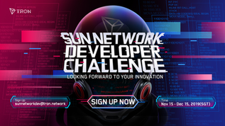 TRON - SUN Network Developer Challenge Starts