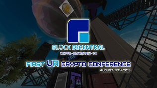 UniVRse The First VR Crypto Conference by BlockDecentral