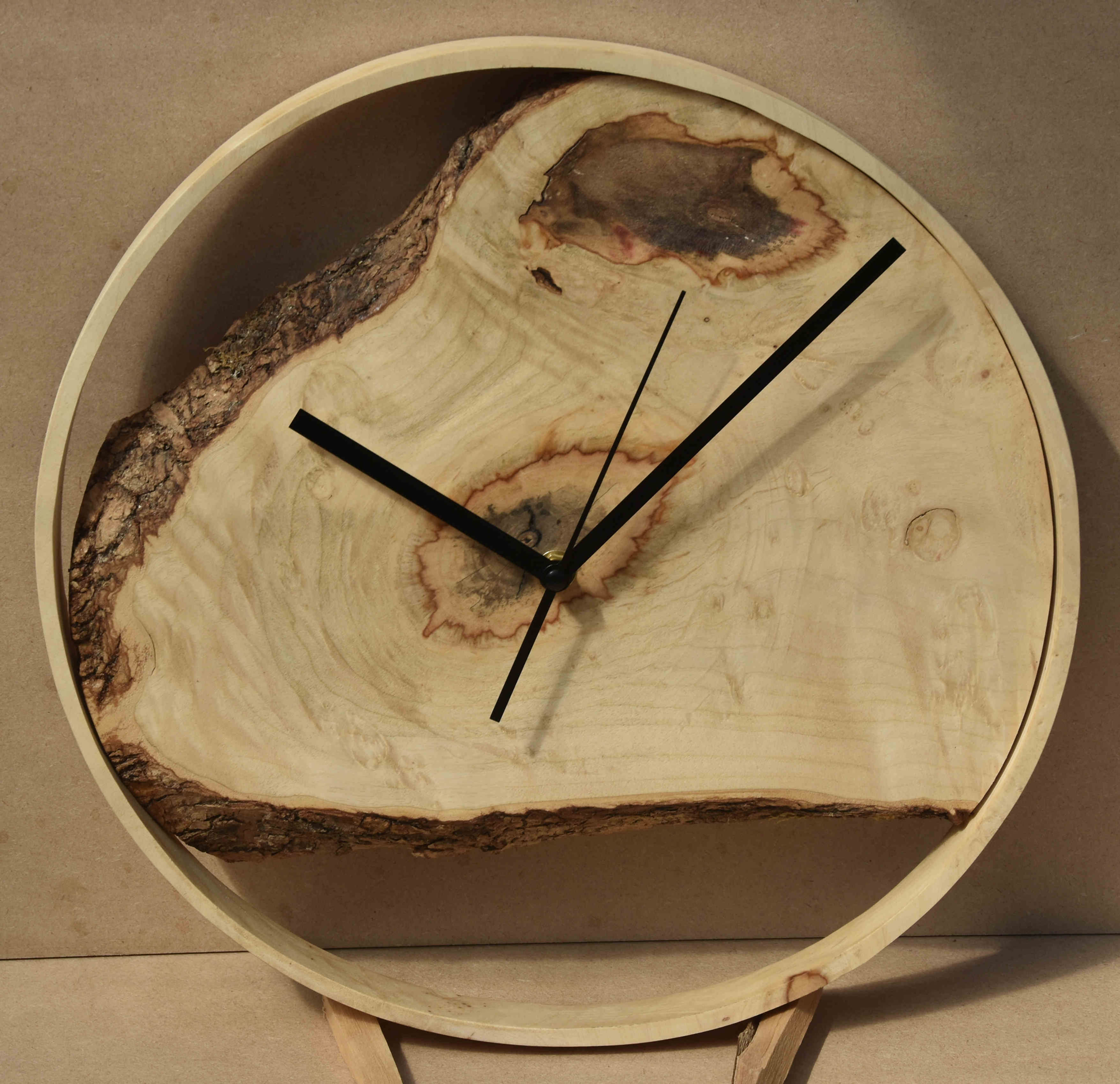 Spacy Box Elder Clock
