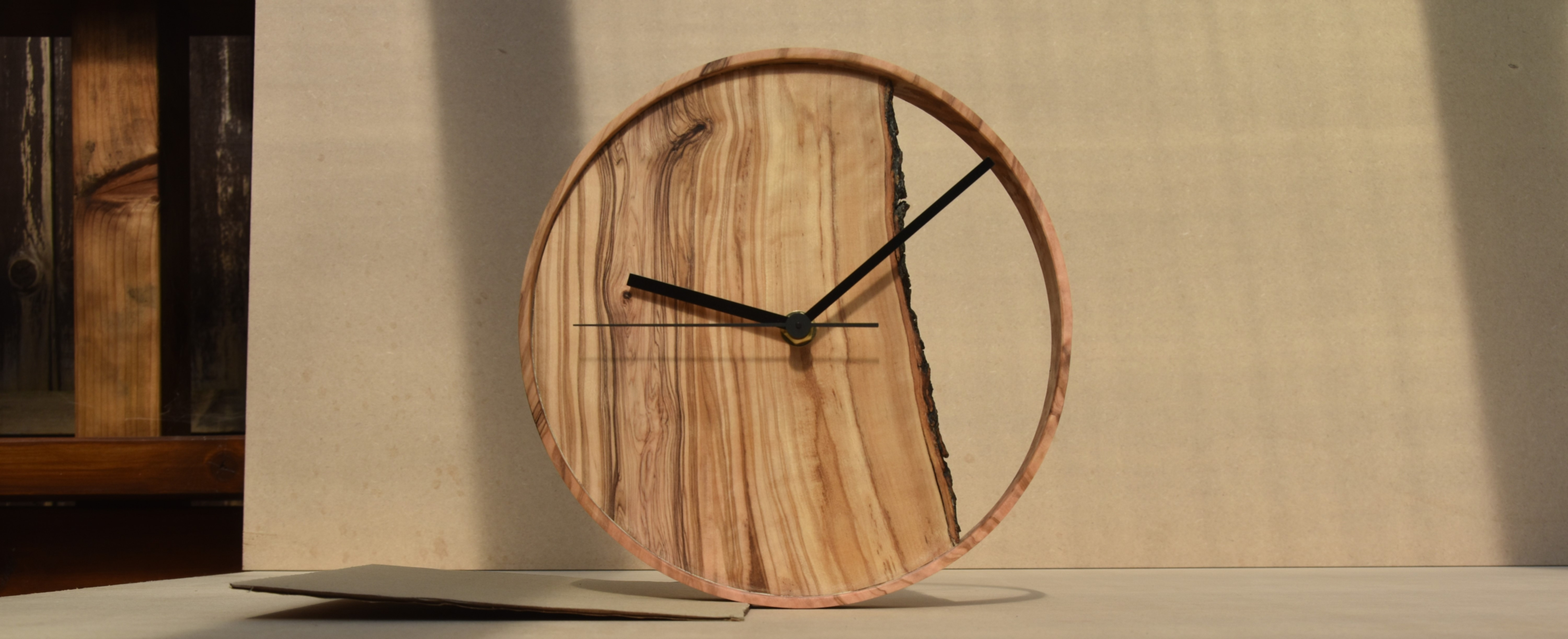 Smokey Olive Clock