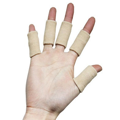 מגני אצבעות לכדורשת, מגן אצבע לכדורשת, שרוול תומך לאצבע