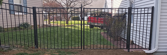 aluminum fence install easton pennsylvania