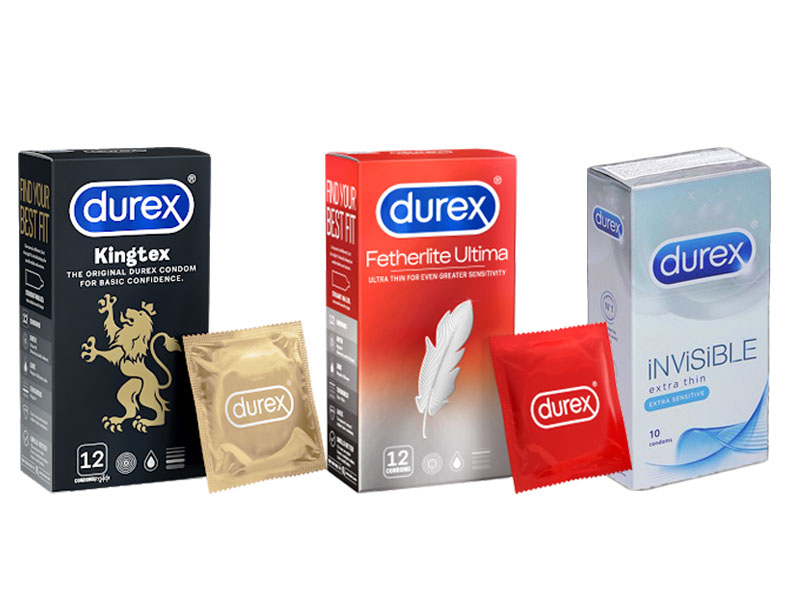 Bao cao su Durex có thương hiệu mạnh trên thị trường