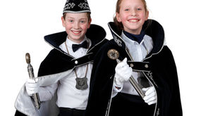 Even voorstellen.....Jeugdprinses Tessel en Jeugdprins Koen!