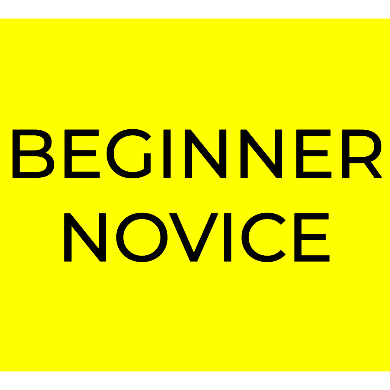 Beginner Novice