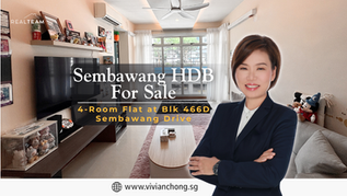 Sembawang HDB For Sale - 4Room Flat @ Blk 466D Sembawang Drive, Spring Lodge