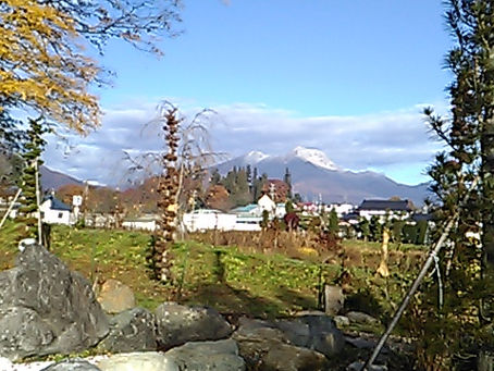 🏔 妙高冠雪の朝・・・