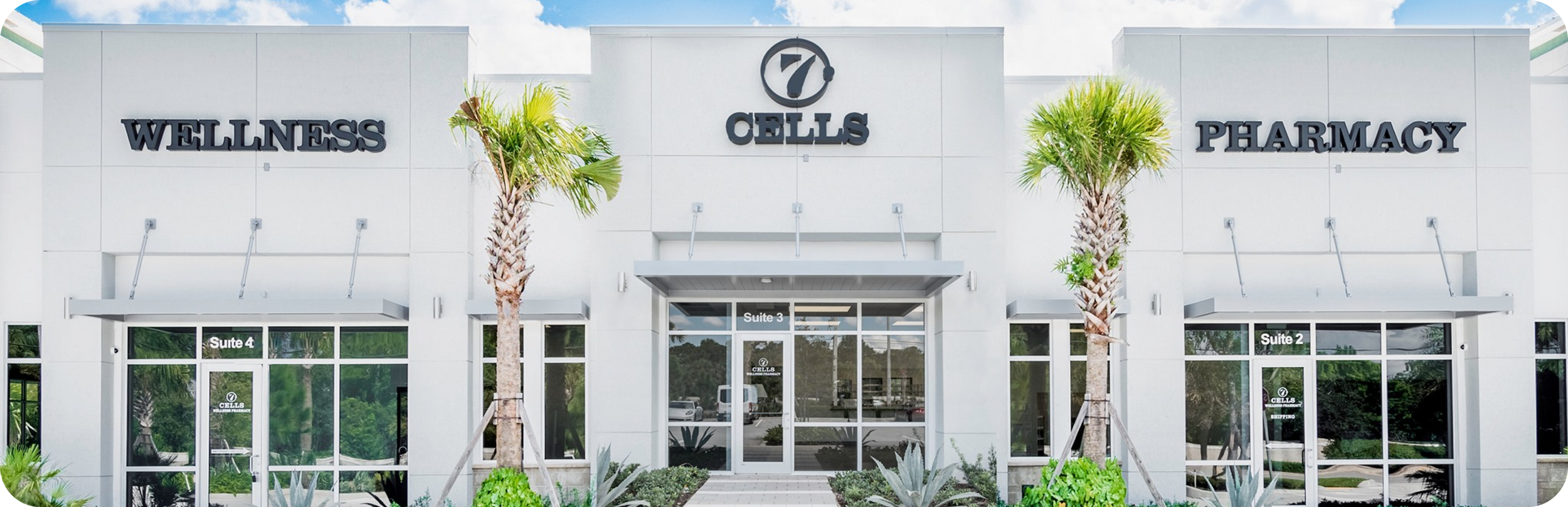 Clean, professional medical spa treatment room with neutral tones at Seven Cells in Palm Beach Gardens