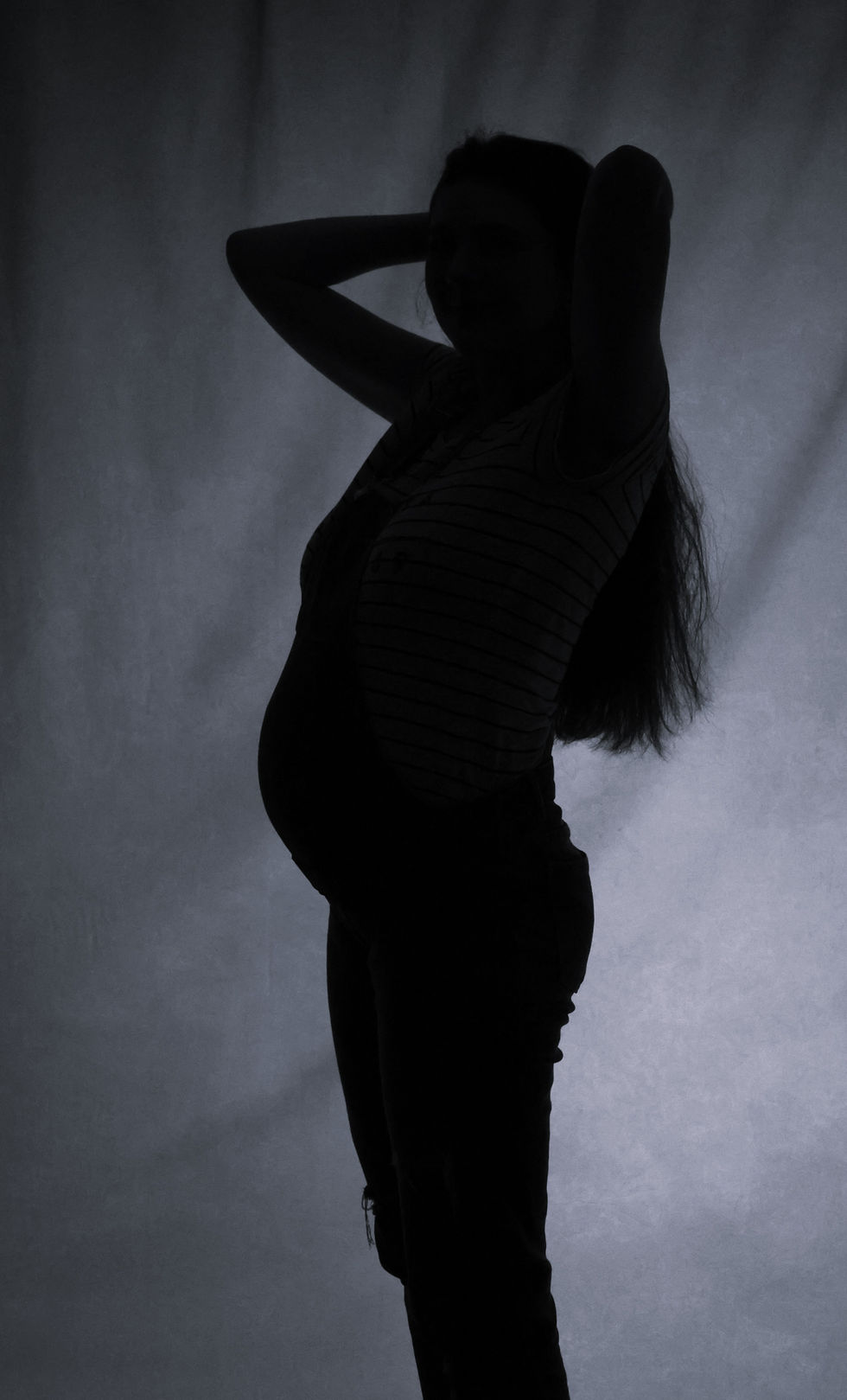 silhouette celia enceinte
