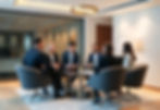 Real estate team meeting at The Royal Standard Properties