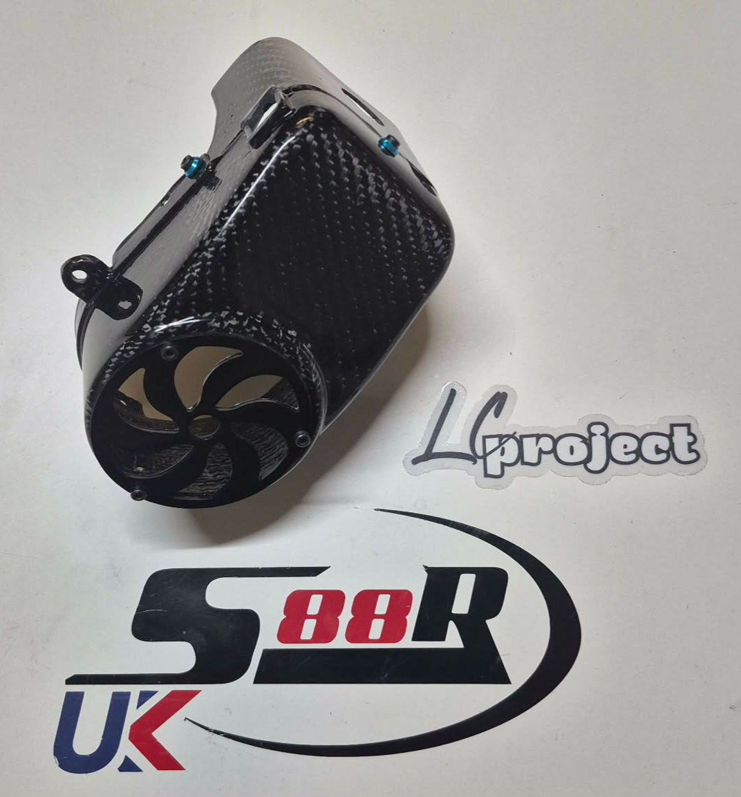 LC Project - Carbon fan cover kit