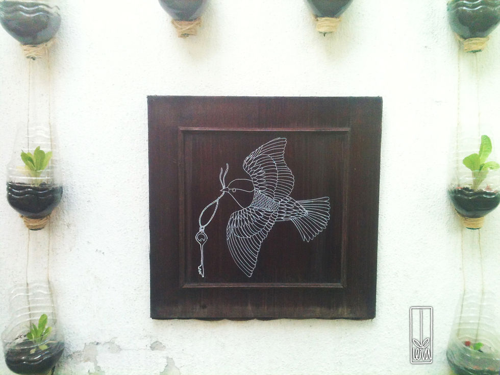 Ilustración decorativa Café-Tería
