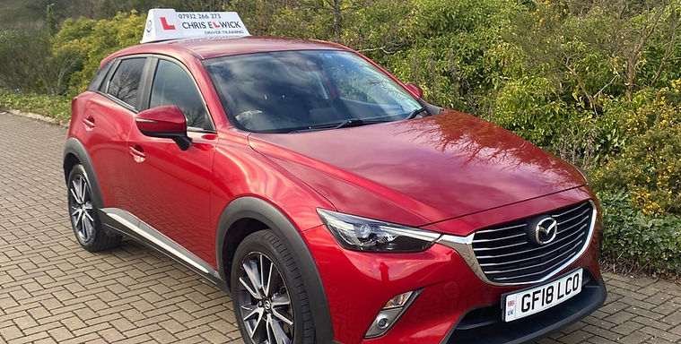 Driving instructor car