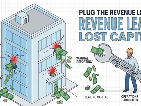 The $50k Cracks in Your Foundation: Identifying Operational Revenue Leaks