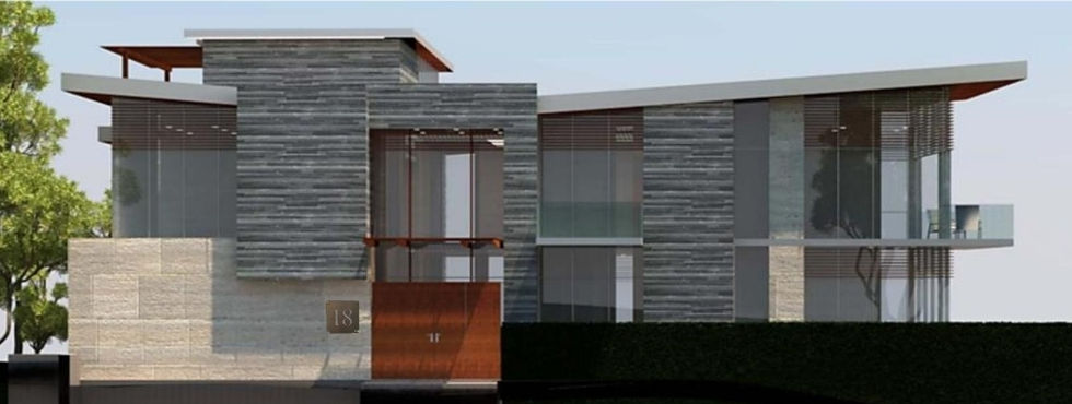 Tampak samping  Kowanda House