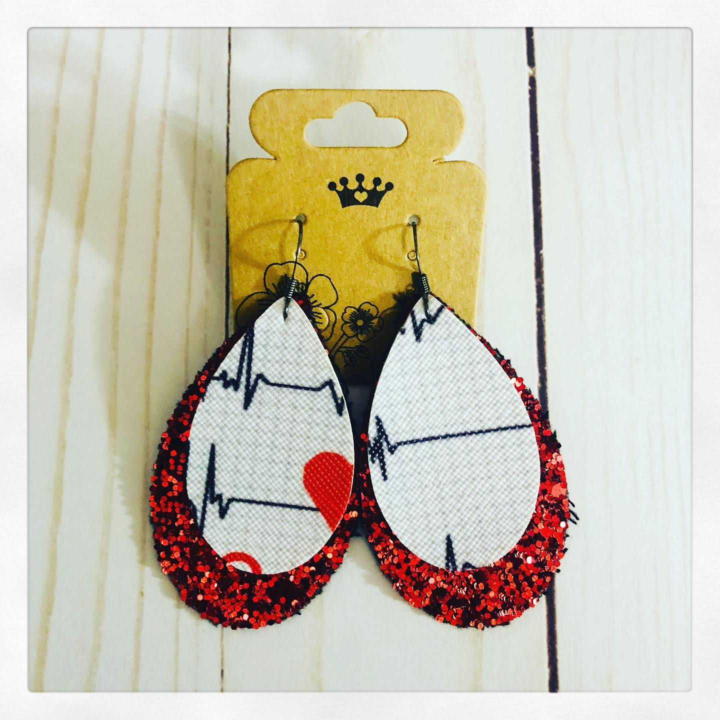 Double Layer Nurse Earrings