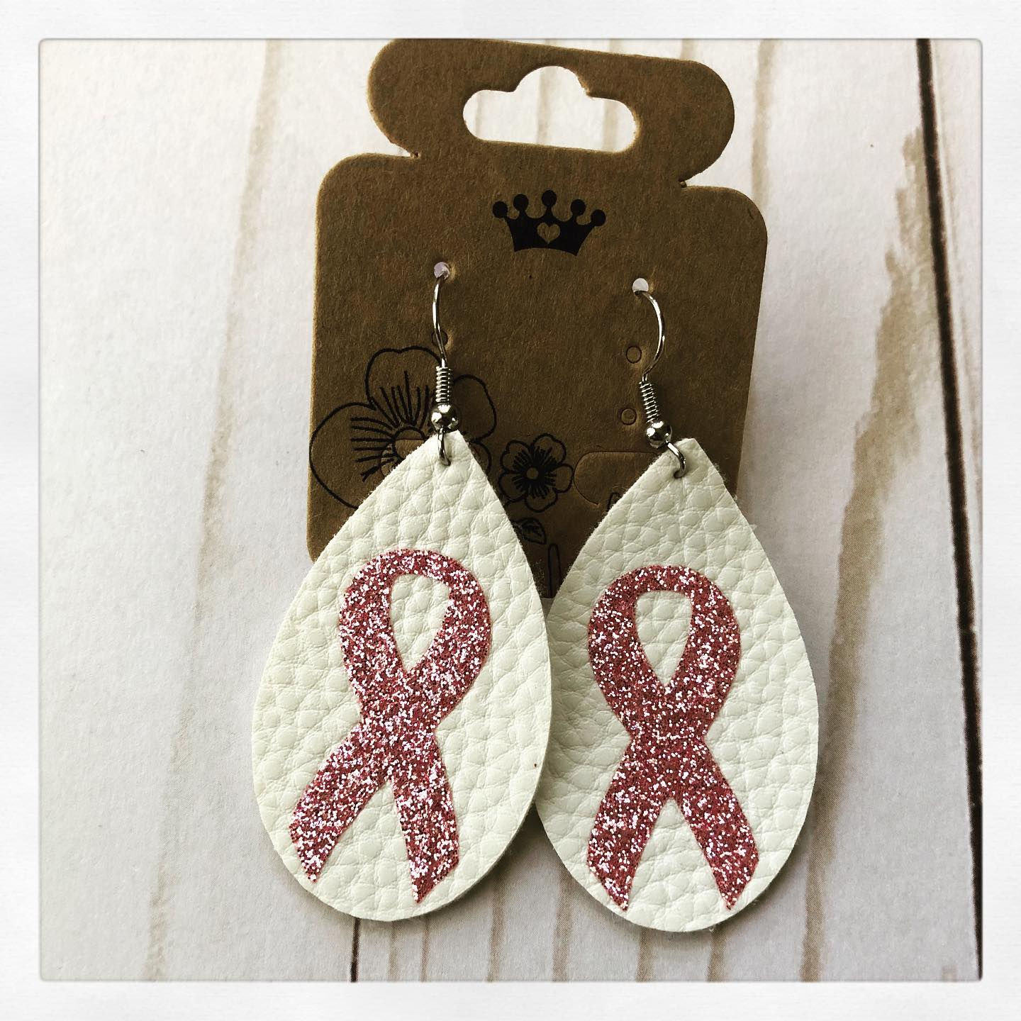 Breast Cancer Awareness Earrings