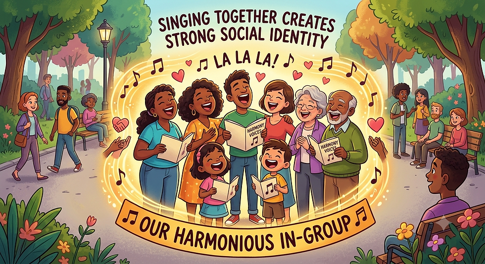 Sing, then you're winning - Social Identity Theory and Football Chants