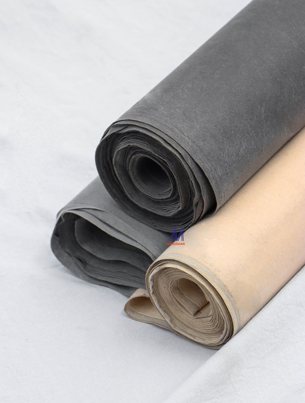 थंबनेल: Non-reflective Midas PU Matte faux leather in a rich brown color.
