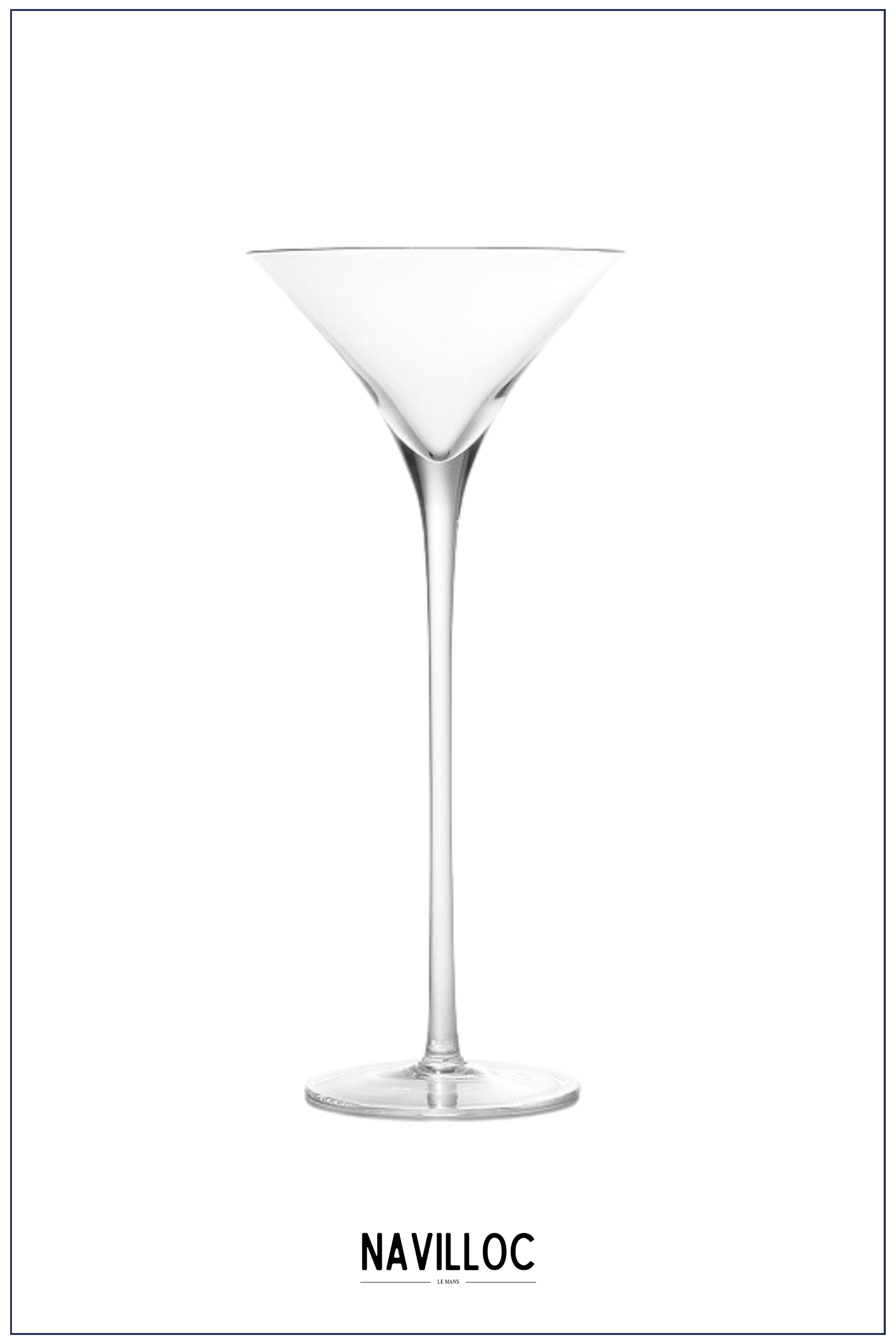 LE VASE MARTINI 70X30CM