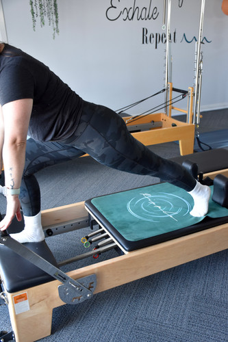 Reformer Mat Grasshopper Green Ripple Pilates