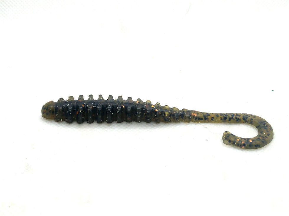 Thumbnail: 4" Curly tail zipper worm