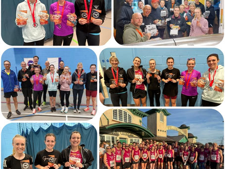 W/E 11.05.2024 - GT Yarmouth 5mile R2, Ispwich Twilight 5k, Norfolk track meet & Snowdonia Half marathon