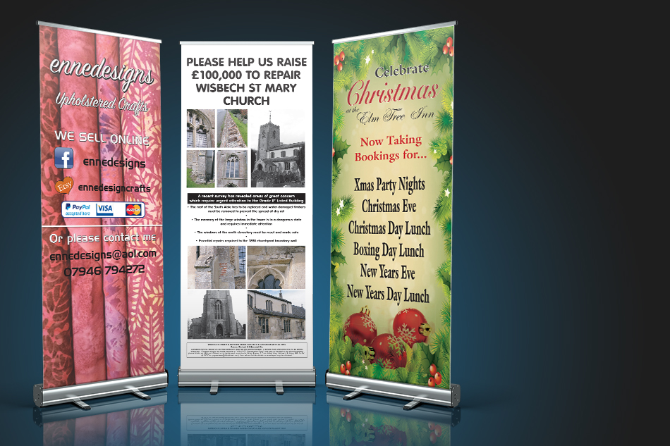 West Norfolk Print Signs Roller Banners