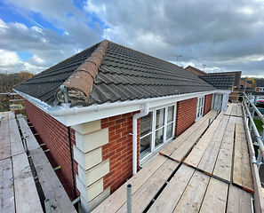 New fascia, soffits and guttering