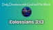 Colossians 3:13
