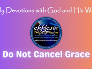 Do Not Cancel Grace