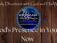 God's Presence in Your Now