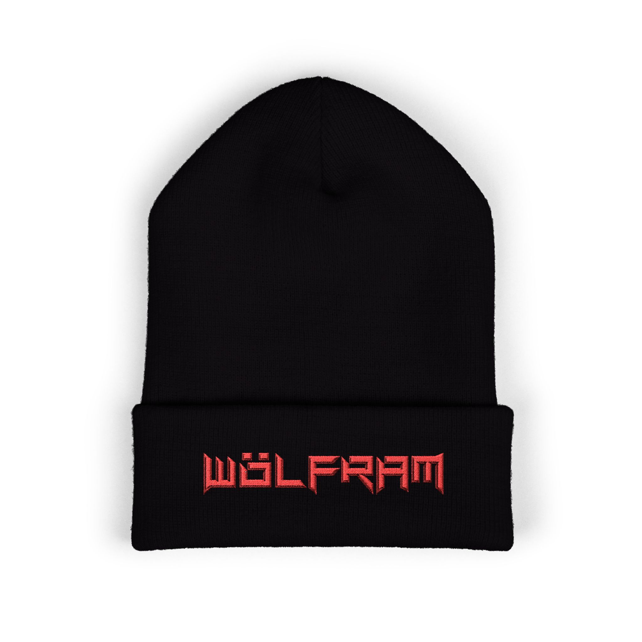 WÖLFRAM Logo Classic Cuffed Beanie (Embroidery)