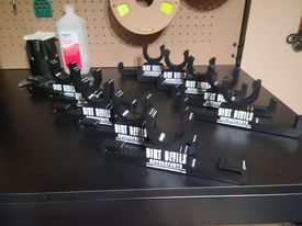 Thumbnail: Customized Headset / Goggle Hanger, Your own Logo or Font
