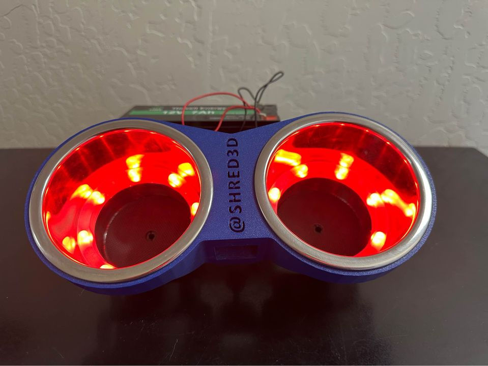 Thumbnail: Polaris RZR LED cup holder