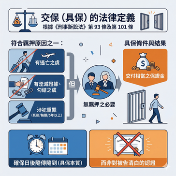 交保就沒事了？揭密刑事訴訟交保定義與不起訴策略 | 謙聖法律事務所