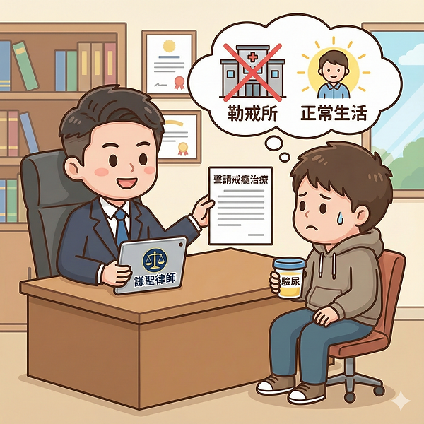 施用毒品驗尿陽性怎麼辦？律師教你爭取緩起訴戒癮治療