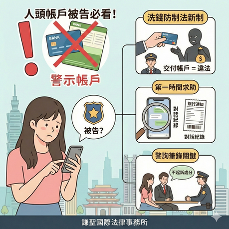 辦貸款被騙變人頭帳戶？爭取不起訴、無罪的關鍵辯護策略 - 謙聖國際法律事務所