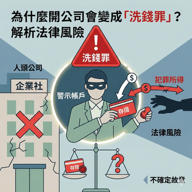 被男友騙開公司變警示帳戶怎麼辦？律師揭密詐欺洗錢辯護3大重點