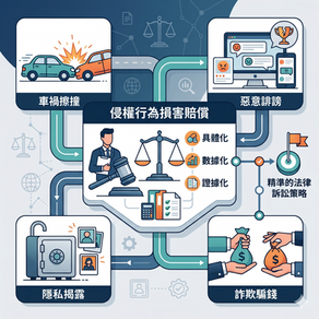侵權求償與損害賠償指南:民事案件勝訴關鍵|謙聖法律