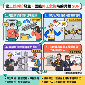 工程糾紛與證據保全的法律解方:建商反制營造廠違約停工的秘密武器