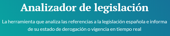 Analizador legislación - Legicheck