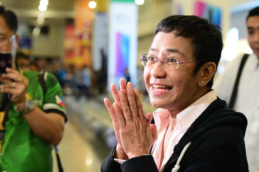 Maria Ressa Rappler Arrest Philippines Duterte