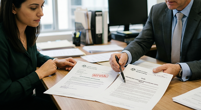 A refusal is a setback, not the end. Our legal experts dissect Departmental errors to rebuild your case for a successful outcome.