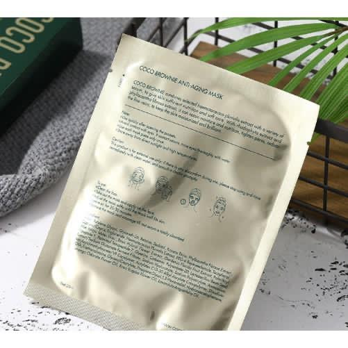 縮圖：COCO BROWNIE - 蝦青素抗氧化抗衰老面膜7片/盒 貨期8日