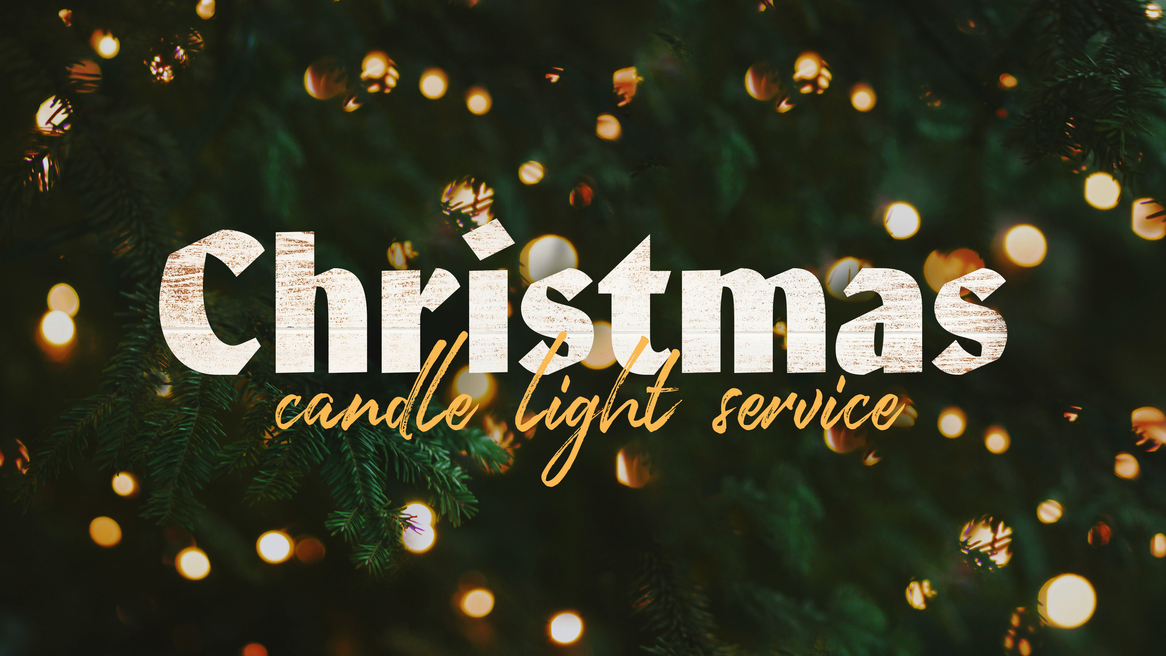 Christmas Candle Light Service