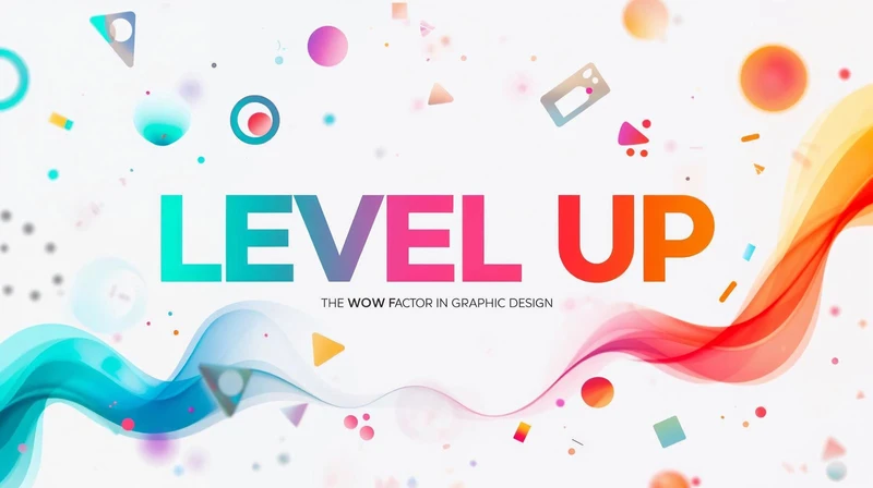 LEVEL UP: The WOW Factor in Graphic Design