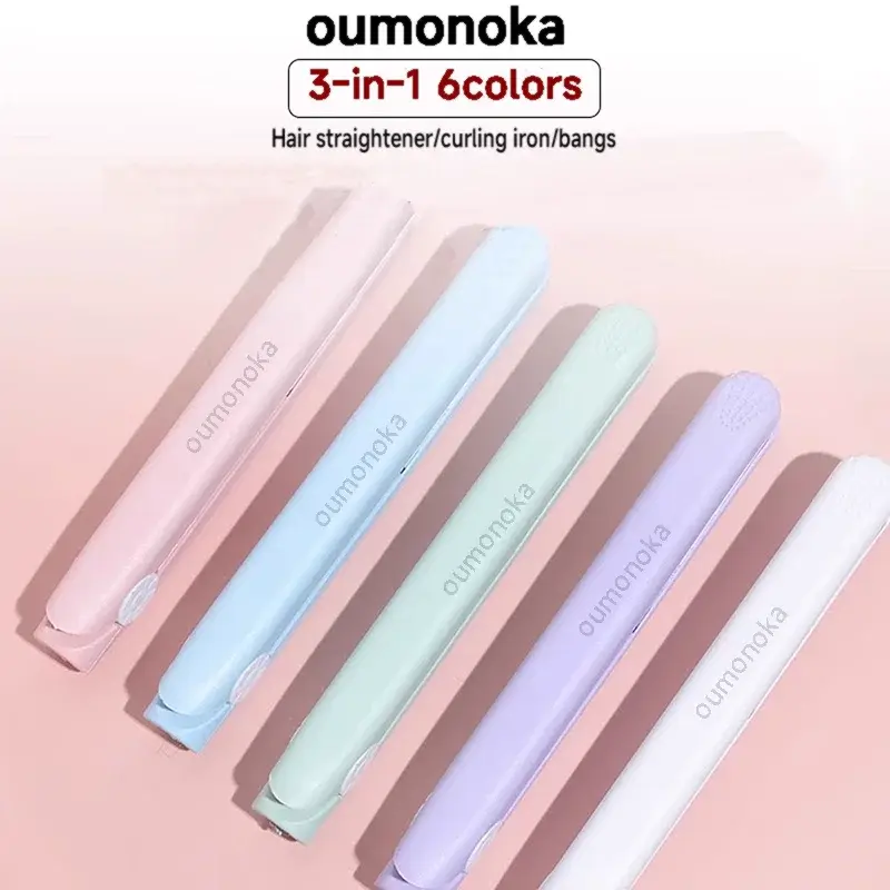 Miniatura: 3-In-1 PTC Hair Straightener Styling Appliances Hot Combs Tools Heated Flat Iron